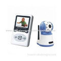 2.4G Digital Wireless Baby Camera, W/IR Night Vision, AV Output, Auto-awake Functions, Two-way Audio